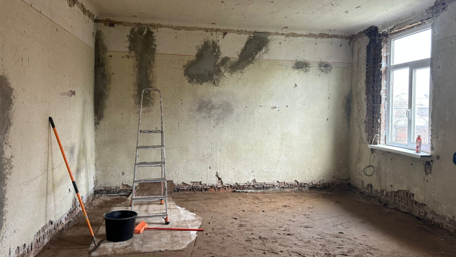 Attēls: Uzsākti būvdarbi projekta “Sociālo mājokļu atjaunošana Gulbenes novadā” ietvaros