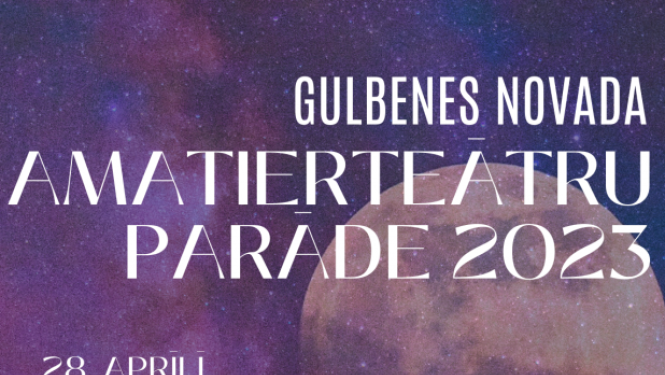 Amatierteātru parādes afiša