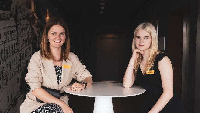 Attēls: jauniešu profesionālās izaugsmes un mērķu sasniegšanas svētki