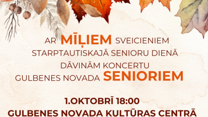 Attēls: Baritonu koncerts 1.oktobrī Gulbenē