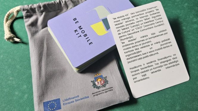 Attēls: be mobile projekta kārtis