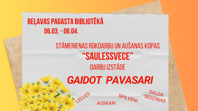 izstāde "saulessvece"
