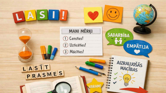 Attēls: Uzsākta ESF+ projekta “Skola – kopienā” īstenošana 2025./2026. mācību gadā