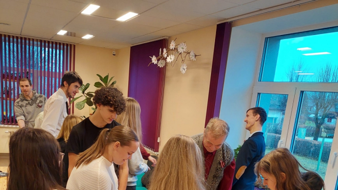 Attēls: Gulbenes novada dienas aprūpes centra apmeklētāji