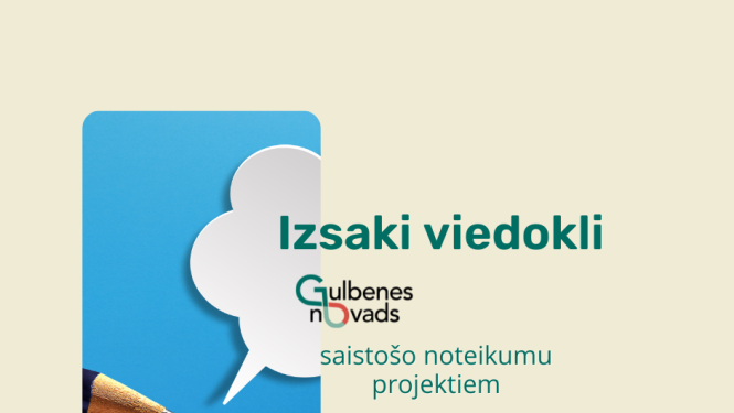 Attēls: izsaki viedokli par saistošo noteikumu projektiem