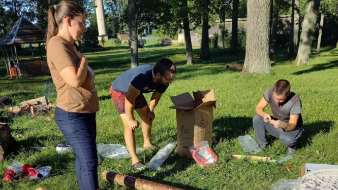 Attēls: Druvienas muižas parkā  jaunas atpūtas iespējas