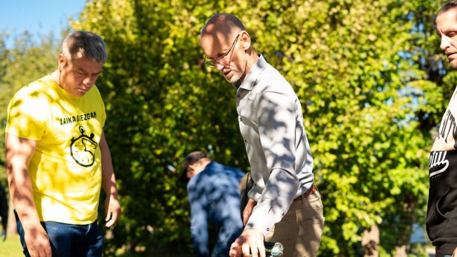 Attēls: Vīru brokastis Gulbenē dalībnieki