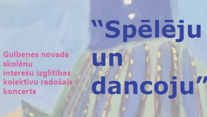 Attēls: radošais koncerts Gulbenē