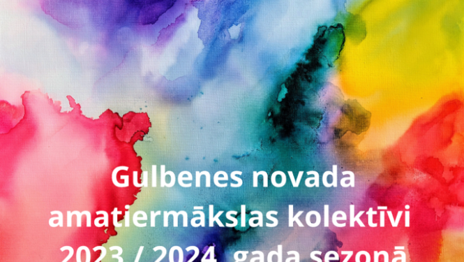 Vizuālis: GN amatiermākslas kolektīvi 2023