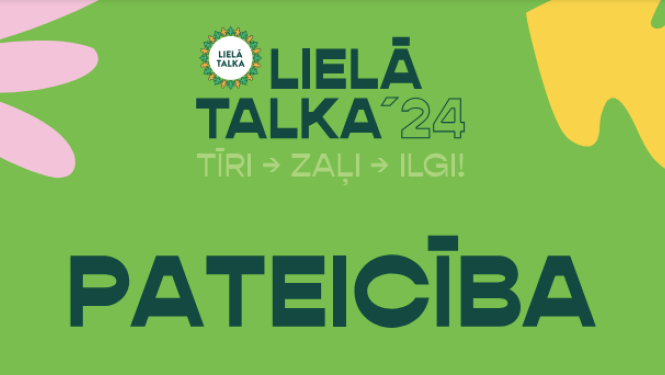 Attēls: Lielā Talka pateicība
