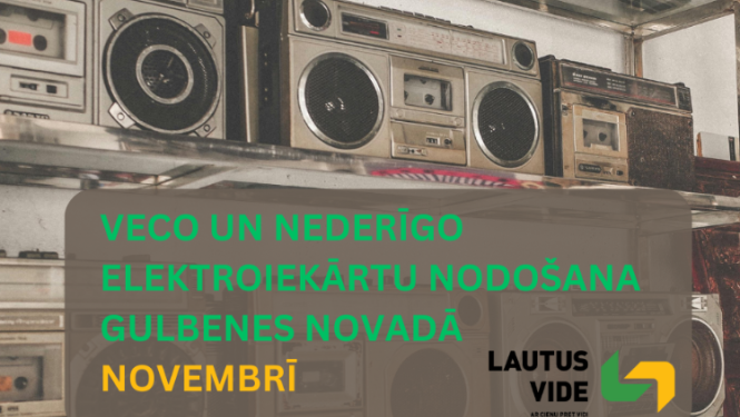 Attēls: no 1.novembra var nodot nederīgās elektropreces 