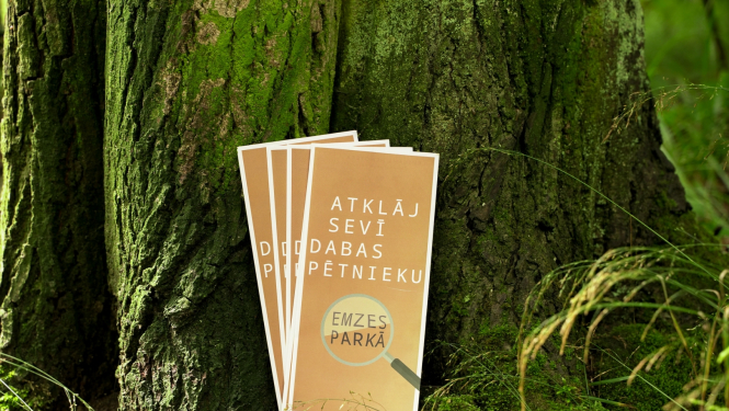 Jauns dabas izpētes maršruts Emzes parkā