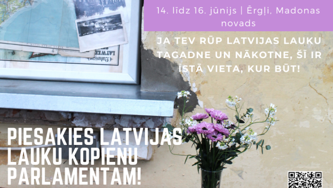 Vizuālis Latvijas Lauku kopienas parlaments Ērgļos