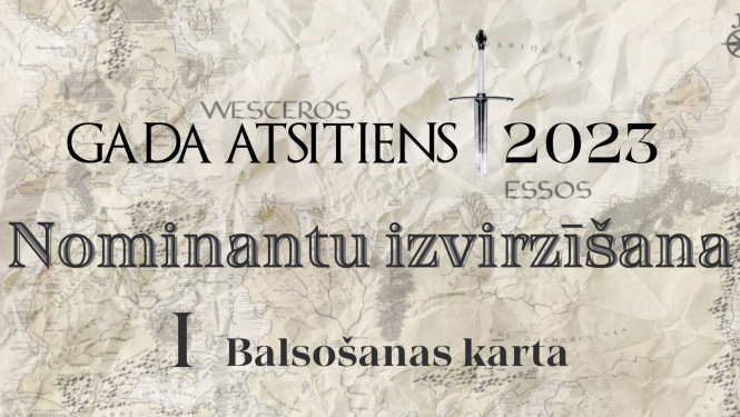 "Gada atsitiens 2023" 1.kārtas balsošana ir sākusies
