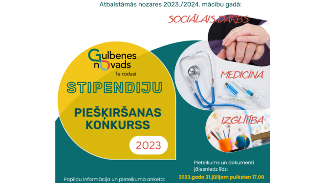 Vizuālis: pašvaldība izsludina stipendiju konkursu studentiem