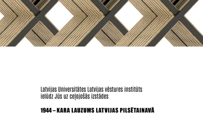 Attēls: 1944 – Kara lauzums Latvijas pilsētainavā