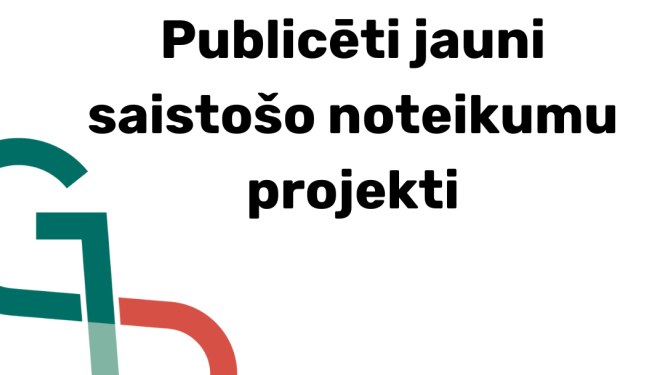 Vizuālis: jauni saistošo noteikumu projekti