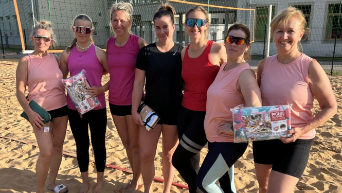 Attēls: Gulbenes novada atklātais čempionāts pludmales volejbolā sievietēm