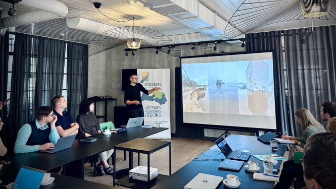 Attēls: projekta “CLIMATE” pirmā iesaistīto pušu diskusija