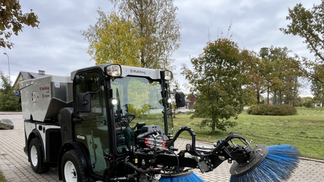 Attēls: Par komunālo mašīnu