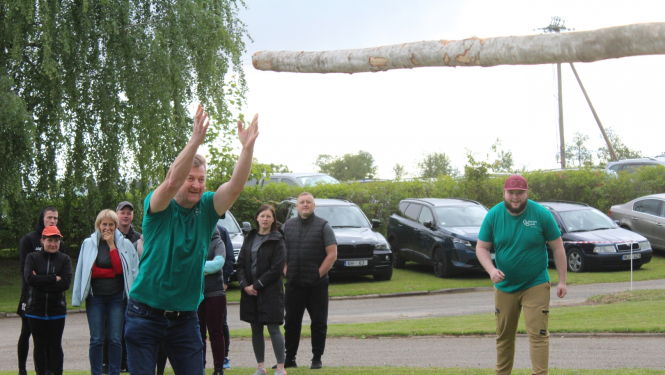 Attēls: 25.Gulbenes novada iestāžu un uzņēmumu sporta spēļu dalībnieki