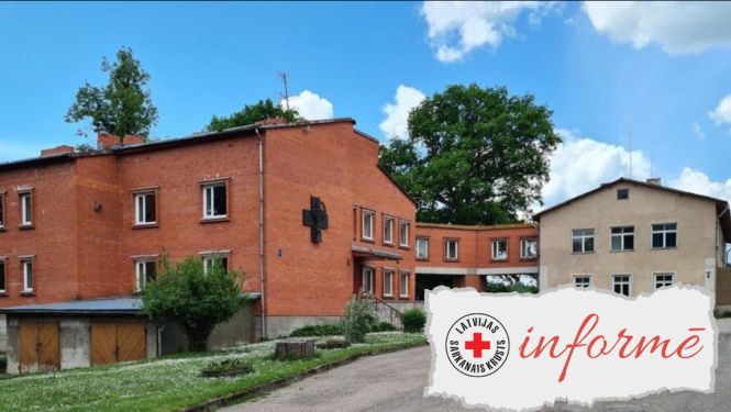 Attēls: Latvijas Sarkanais Krusts būs slēgts