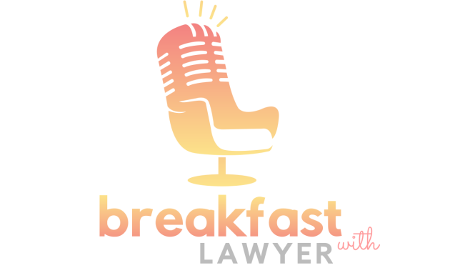 Biedrības Brokastis ar juristu logotips