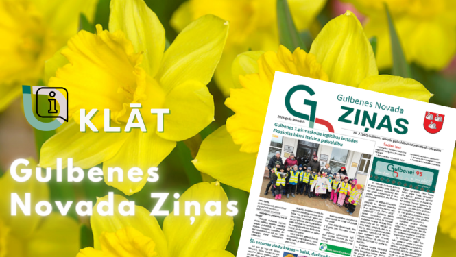 Attēls par Gulbenes novada ziņas februāra izdevumu