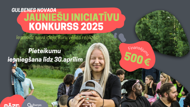 Attēls: Gulbenes novada jauniešu iniciatīvu konkurss 2025