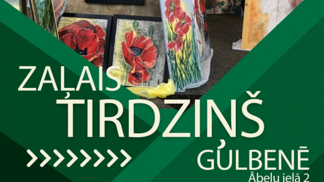 Vizuālis: Zaļais tirdziņš 17.jūnijā Gulbenē