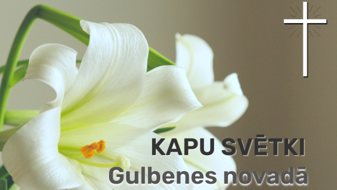 Attēls: kapu svētki Gulbenes novadā
