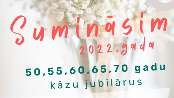 Vizuālis: kāzu jubilāru sumināšana Gulbenes novadā