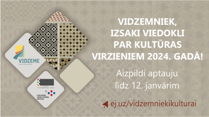 Attēls: Sākas sabiedrības balsojums par Vidzemes kultūras virzieniem nākamgad