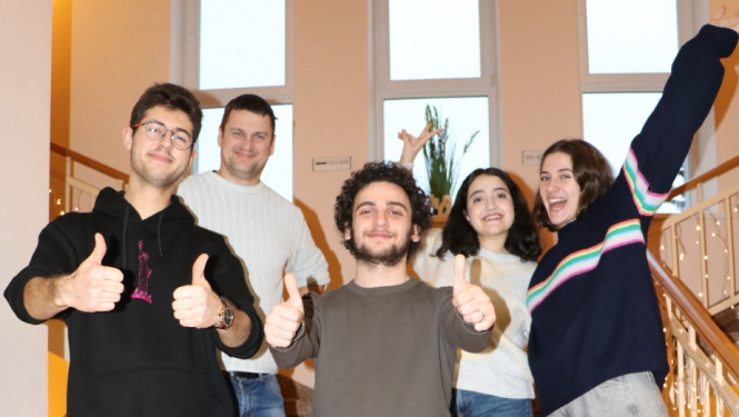 Attēls: Eiropas brīvprātīgie jaunieši Gulbenes novadā