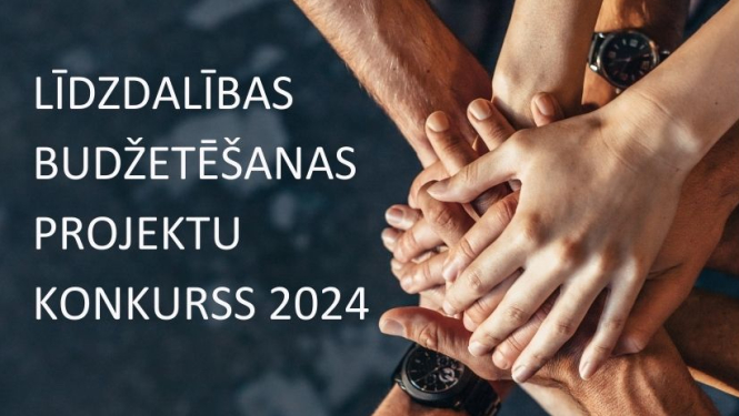 Attēls: Līdzdalības budžetēšanas projektu konkurss 2024
