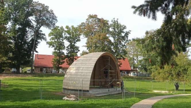 Attēls: jaunā Lizuma estrāde