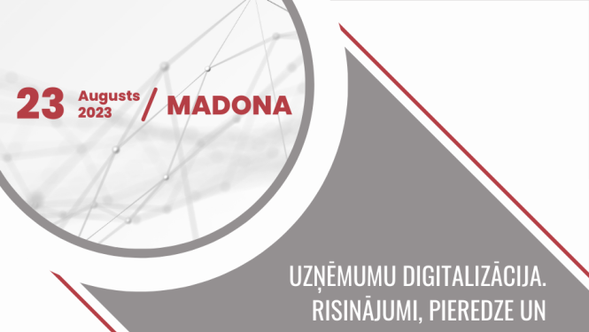 Vizuālis: seminārs Madonā par digitalizācijas iespējām un pieejamo atbalstu