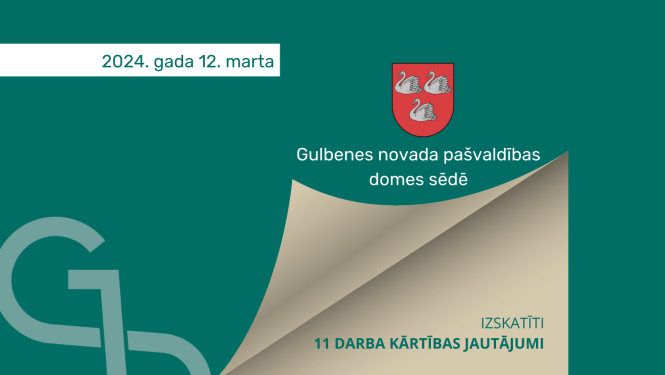 Attēls: 12. martā domes sēdē nolemtais 