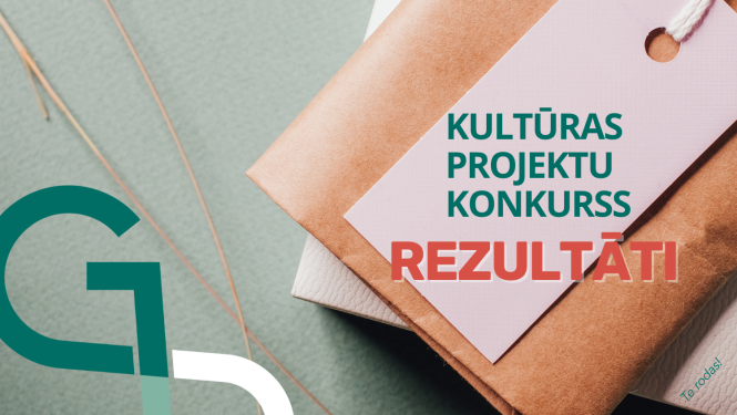 Attēls: kultūras projektu konkursa rezultāti