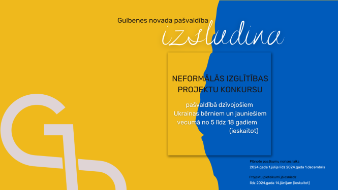 Attēls: neformālo programmu konkurss Ukrainas bērniem