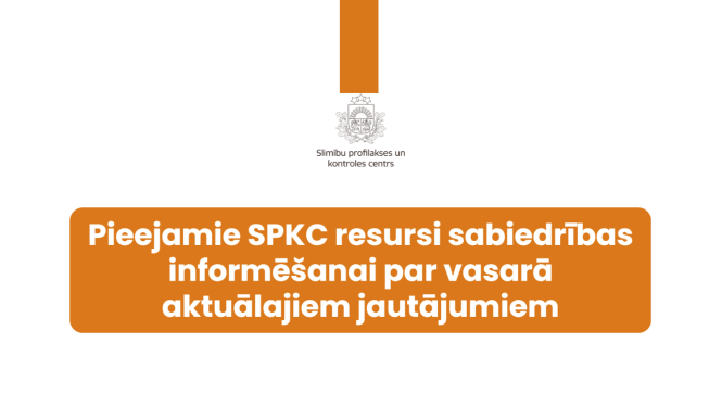 Attēls: SPKC informē par vasarā aktuālām lietām