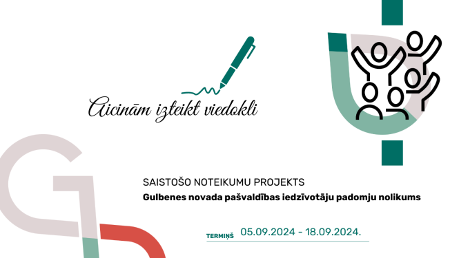 Attēls: izsaki viedokli par saistošajiem noteikumiem