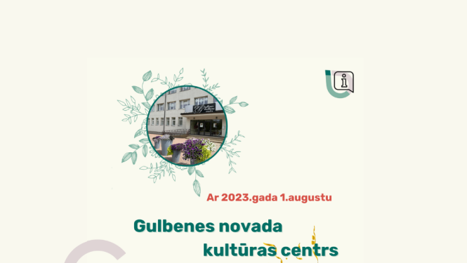 Attēls: darbu uzsāk Gulbenes novada kultūras centrs
