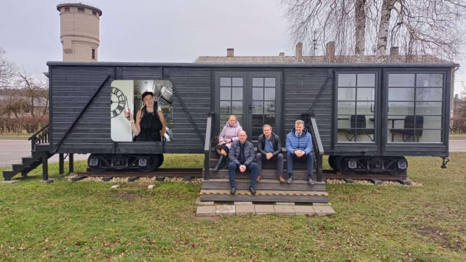 Attēls: granta saņēmējs Cafe Vagonā