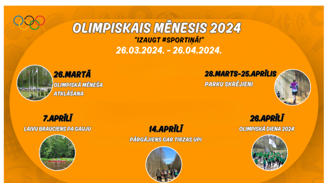 Olimpiskais mēnesis