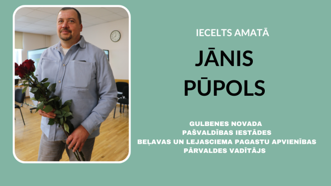 Pārvaldnieks Jānis Pūpols