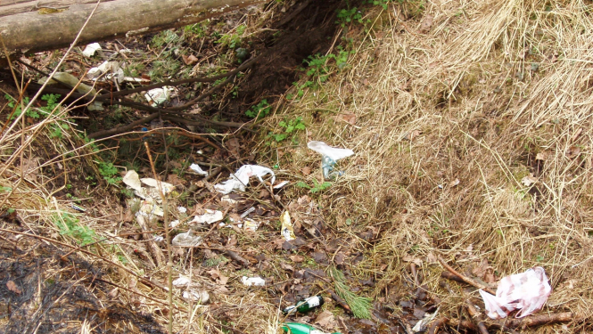 Attēls: piesārņota vieta Lielā TAlka