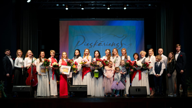 Attēls: Sabīnes Krilovas-Šmites dziedātājiem šis ir jubilejas gads