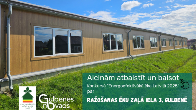 Attēls: balso par ēku Zaļā iela 3, Gulbenē