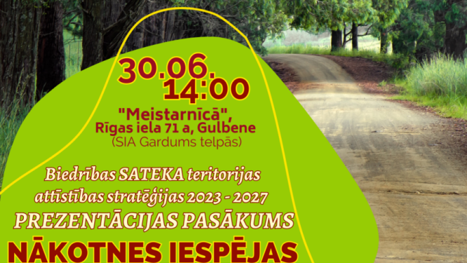 Attēls: biedrības Sateka prezentācijas pasākums